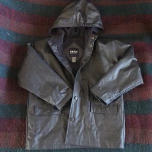 Boys fleece lined Rain coat size 6/7